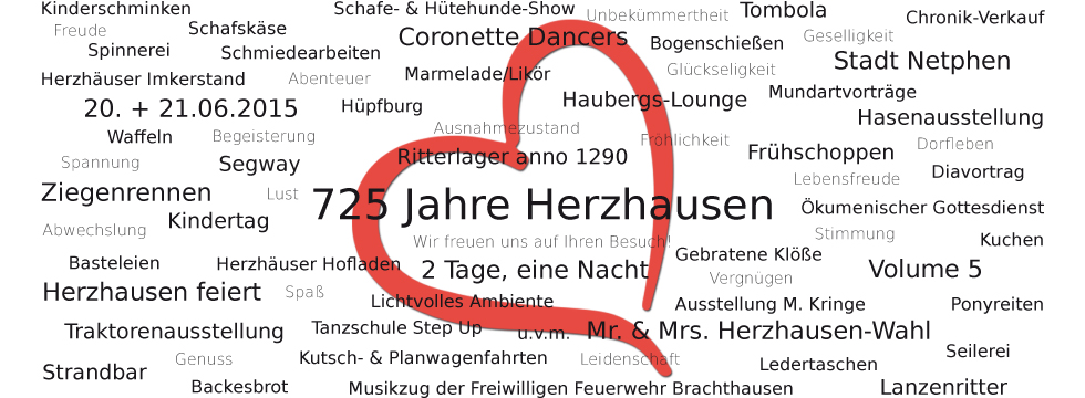 725 Jahre Herzhausen Herzhausen feiert Stadt Netphen Informationen